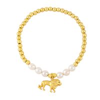 Fashion Animal 18k Gold Plated Artificial Gemstones Bracelets In Bulk main image 4