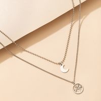 Mode Böhmischen Mond Kokospalme Mehrschichtige Halskette Großhandel Nihaojewelry sku image 1