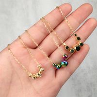 Wholesale Jewelry Retro Gold-plated Copper Beaded Necklace Nihaojewelry main image 1