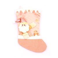 Cartoon New Pink Large Christmas Santa Stocking Wholesale Nihaojewelry main image 3