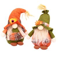New Cross-border Large Faceless Deep Forest Old Man Christmas Dwarf Old Man Harvest Festival Doll Gift main image 6