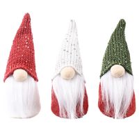 Nuevo Gorro Creativo Decorativo De Navidad Con Lentejuelas Para Hombre Mayor, Muñeco De Peluche, Decoración De Navidad, Muñeco Sin Rostro main image 3