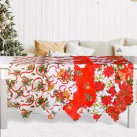 New Christmas Printing Table Runner Decoration Wholesale Nihaojewelry main image 1