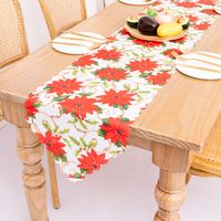 New Christmas Printing Table Runner Decoration Wholesale Nihaojewelry main image 6