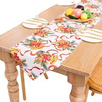 New Christmas Printing Table Runner Decoration Wholesale Nihaojewelry main image 3