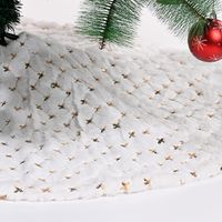 Wholesale Silver Sequined Christmas Tree Skirt Party Decorations Nihaojewelry main image 6