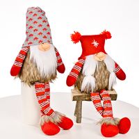 Wholesale Rudolph Knit Hat Faceless Doll Christmas Decorations Nihaojewelry main image 4