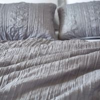 Brushed Press Folds Pillowcase Quilt Cover Three-piece Set Wholesale Nihaojewelry main image 5