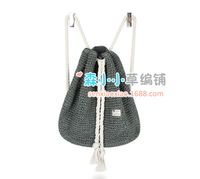 Simple Fashion Cotton Rope Straw Woven Packbag Wholesale Nihaojewelry sku image 3