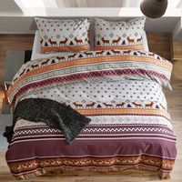 Ethnic Style Printing Quilt Cover Bedding Three-piece Set Wholesale Nihaojewelry sku image 66