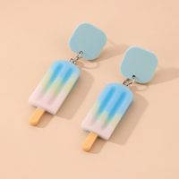 Fashion Acrylic Ice Cream Earrings Wholesale Nihaojewelry sku image 4