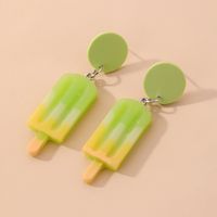 Fashion Acrylic Ice Cream Earrings Wholesale Nihaojewelry sku image 1