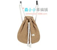 Simple Fashion Cotton Rope Straw Woven Packbag Wholesale Nihaojewelry main image 6
