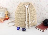 Simple Fashion Cotton Rope Straw Woven Packbag Wholesale Nihaojewelry main image 3