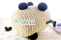 New Three-dimensional Cherry Ball Straw Woven One Shoulder Bag Wholesale Nihaojewelry main image 3