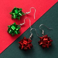 Fashion New Christmas Metal Star Snowflake Earrings Wholesale Nihaojewelry main image 2