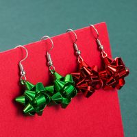 Fashion New Christmas Metal Star Snowflake Earrings Wholesale Nihaojewelry main image 3