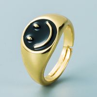 Retro Heart-shaped Copper Gold-plated Opening Ring Wholesale Nihaojewelry main image 4