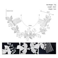 Beads Simple Geometric Hair Accessories  (alloy) Nhhs0608-alloy sku image 2
