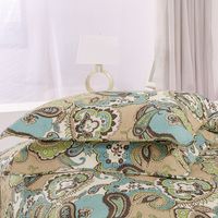 Cotton Printed Dense Embroidered Quilted Bed Cover Bedding Set Wholesale Nihaojewelry main image 3