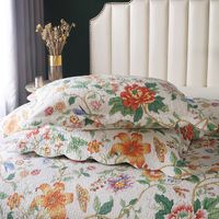 Flower Blooming Printing Bedding Three-piece Quilt Wholesale Nihaojewelry main image 3