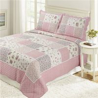 Pure Cotton Patchwork Quilted Bed Cover Bedding Wholesale Nihaojewelry main image 3
