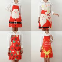 New Fabric Printing Christmas Apron Wholesale Nihaojewelry main image 2