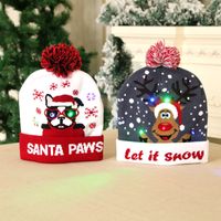 New Luminous Knitted Christmas Hat Wholesale Nihaojewelry main image 4