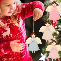 Christmas Non-woven Fabric Angel Pendant Decoration Wholesale Nihaojewelry main image 4