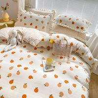 Korean Style Milk Velvet Thickened Double-sided Warm Bedding Set Wholesale Nihaojewelry sku image 43