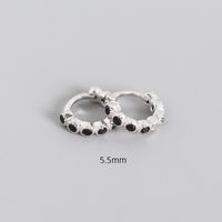 S925 Sterling Silver Geometric Diamond Ear Clip Wholesale Hello Jewelry sku image 3