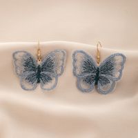 Ethnic Style Lace Butterfly Tassel Earrings Wholesale Nihaojewelry main image 1