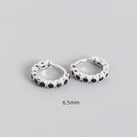 S925 Sterling Silver Geometric Diamond Ear Clip Wholesale Hello Jewelry sku image 9
