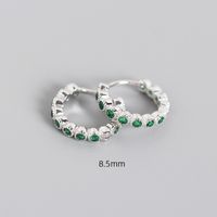 S925 Sterling Silver Geometric Diamond Ear Clip Wholesale Hello Jewelry sku image 17