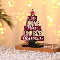 Christmas Tree Shape English Alphabet Desktop Decoration Wholesale Nihaojewelry sku image 1