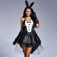 Wholesale Halloween Ccosplay Bunny Girl Tuxedo Costume Nihaojewelry main image 1