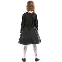Halloween Party Horror Cursed Doll Children's Print Dress Wholesale Nihaojewelry main image 5