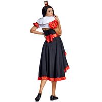 Wholesale Halloween Cosplay Red Poker Card Printing Queen Dress Nihaojewelry main image 5