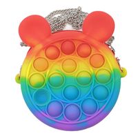New Mini Rainbow Color Decompression Bag Wholesale Nihaojewelry main image 4
