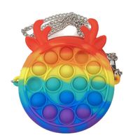 New Mini Rainbow Color Decompression Bag Wholesale Nihaojewelry main image 6