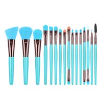 Fashion Fluorescent Color Makeup Brush Set Wholesale Nihaojewelry main image 3