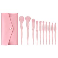 Simple Fashion Candy Color Makeup Brush Set Wholesale Nihaojewelry main image 3
