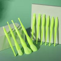 Casual Artificial Fiber Plastic Handle Makeup Brushes 1 Set sku image 8