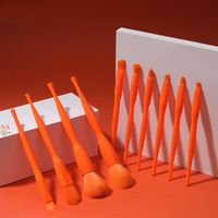 Casual Artificial Fiber Plastic Handle Makeup Brushes 1 Set sku image 12