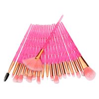 Fashion Diamond Handle Colorful Gradient Eye Makeup Brush Set Wholesale Nihaojewelry sku image 2