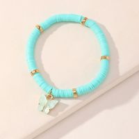 Ethnic Style Handmade Soft Ceramic Butterfly Pendant Bracelet Wholesale Nihaojewelry main image 9