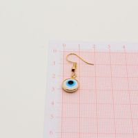 Retro White Blue Devil's Eyes Ear Hooks Wholesale Nihaojewelry main image 4