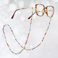 Foreign Trade In Stock Small Flower Mask Chain Halter Eyeglasses Chain Mask Rope Lanyard Pendant Chain Necklace Cute Anti-lost Chain main image 3
