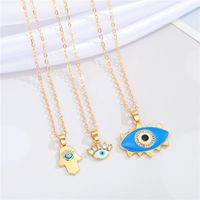 Wholesale Jewelry Fashion Eye Alloy Pendant Necklace main image 1