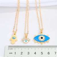 Wholesale Jewelry Fashion Eye Alloy Pendant Necklace main image 5